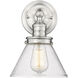 Eyden Indoor Wall Sconce Wall Light in Brushed Nickel